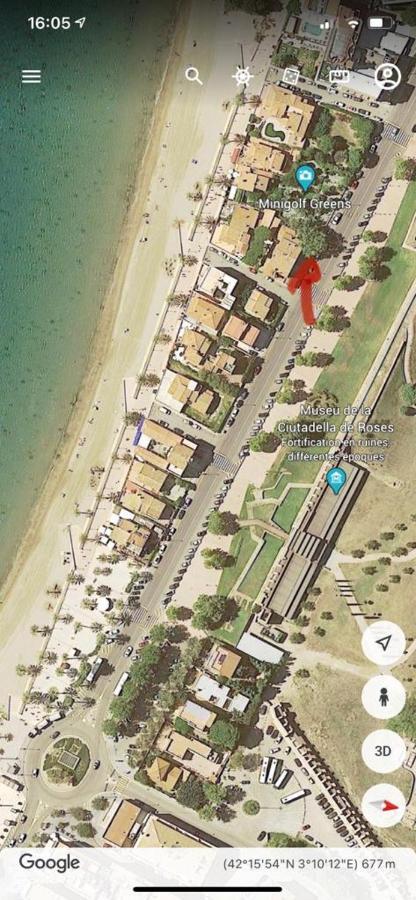 Apartament Rodhes Playa B-1 Roses Zewnętrze zdjęcie